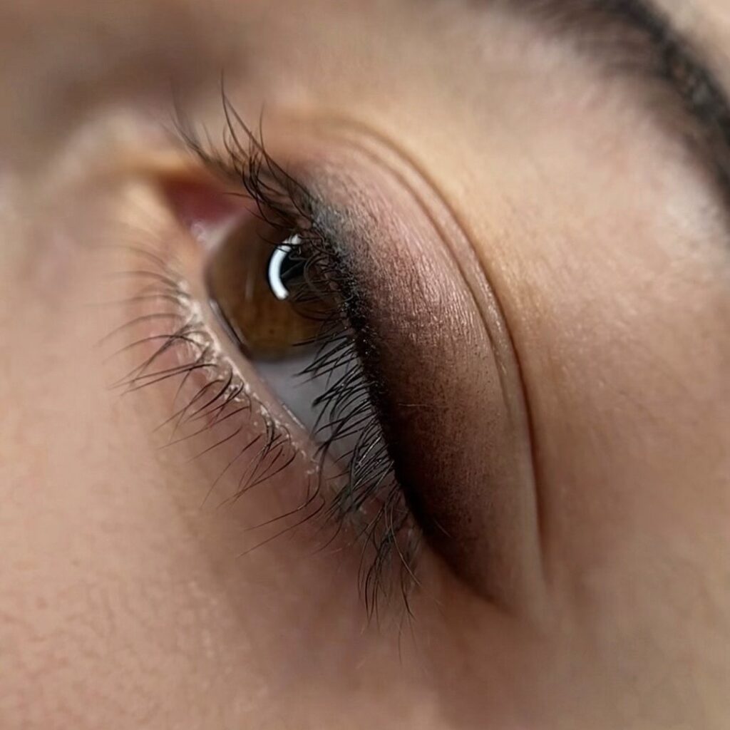 Dettaglio Eye Liner e infracigliare dal portfolio Irene Luna, fotografia 1