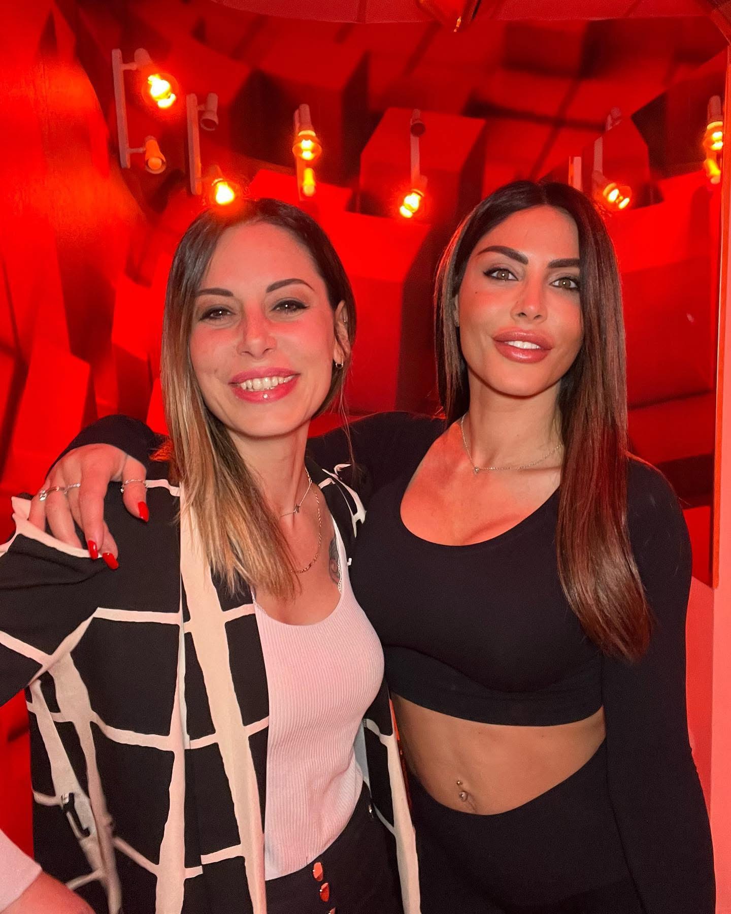 Irene Luna con Guendalina Tavassi